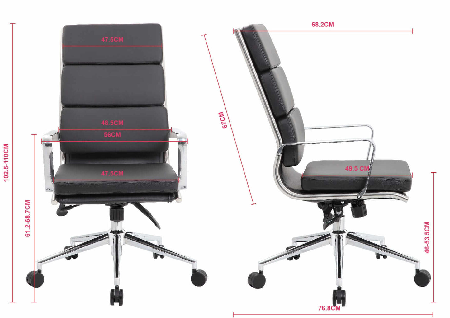 Albaro Chair - High Back - Ergometric