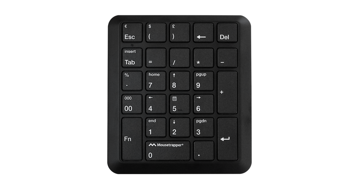 Mousetrapper NumPad Numeric Keyboard in detail