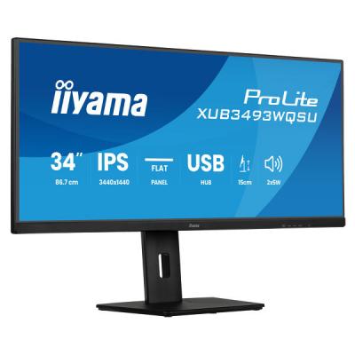 iiyama 34" ProLite XUB3493WQSU-B6 Monitor