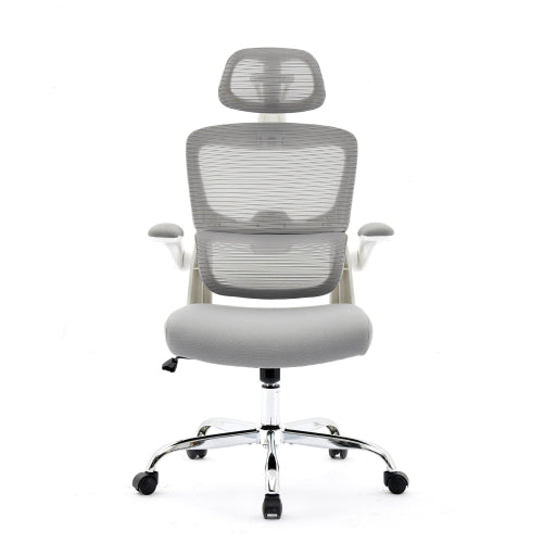 Suprema Mesh Grey & White Office Chair