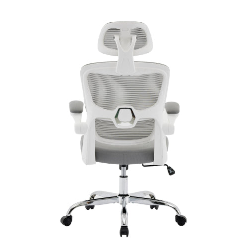 Suprema Mesh Grey & White Office Chair