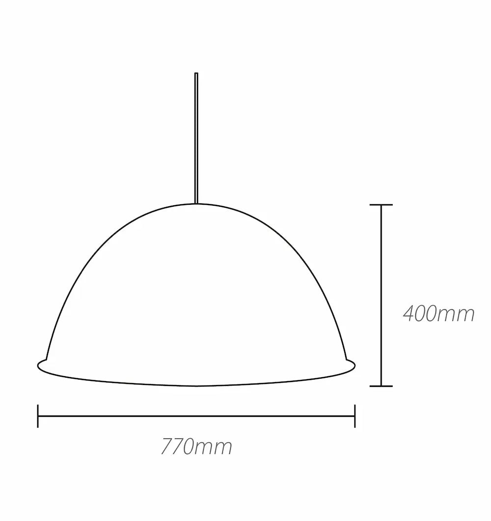 Bella – Under The Bell Style Acoustic Pendant - Ergometric