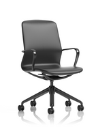Lucia High Back Executive Office Chair - Black