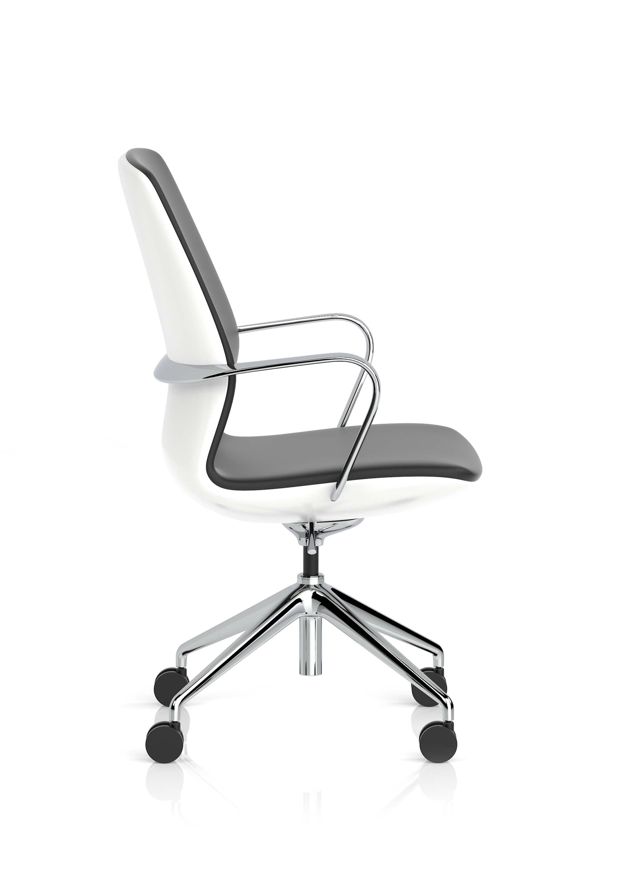 Mara Black PU Executive Office Chair - Ergometric