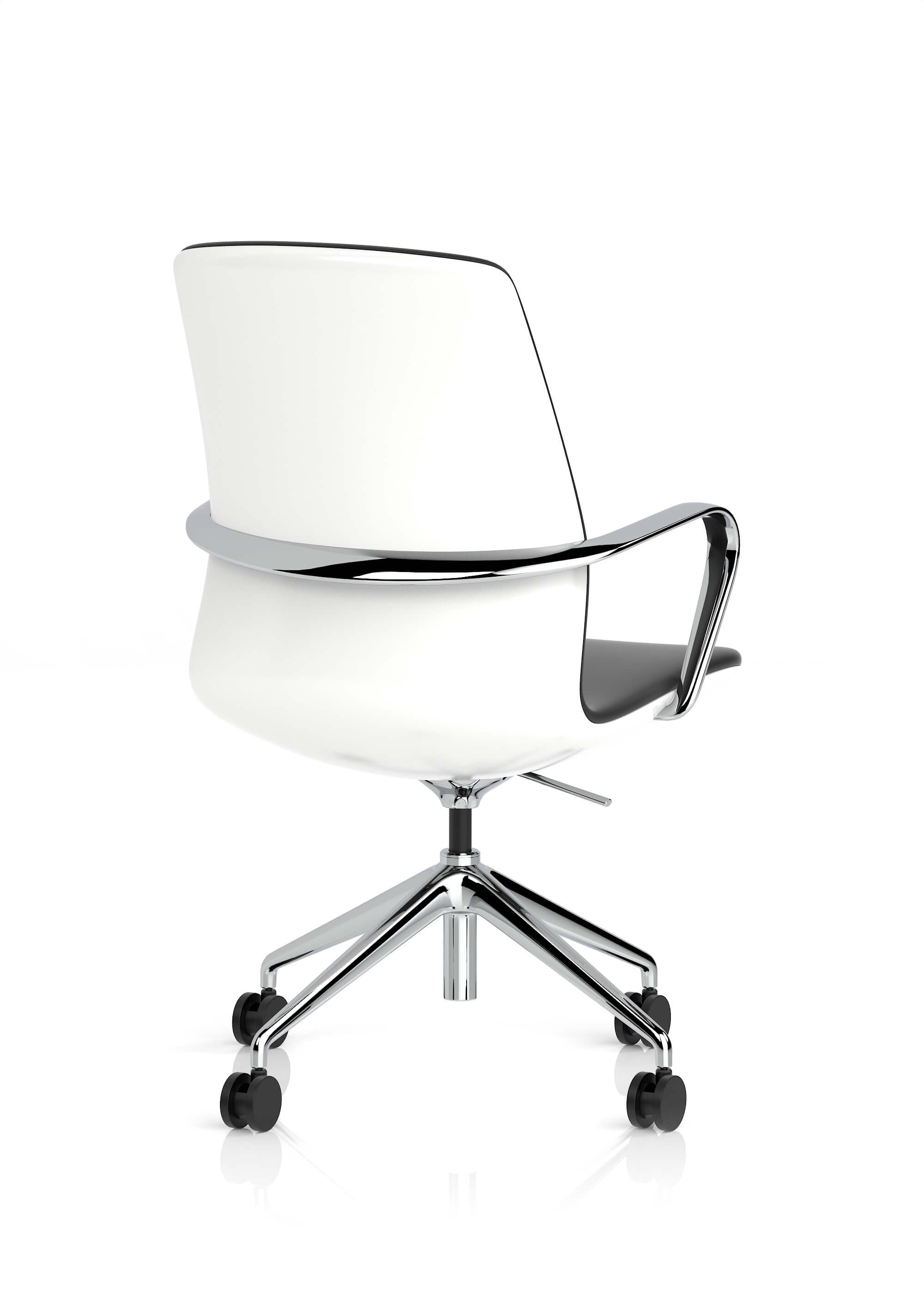 Mara Black PU Executive Office Chair
