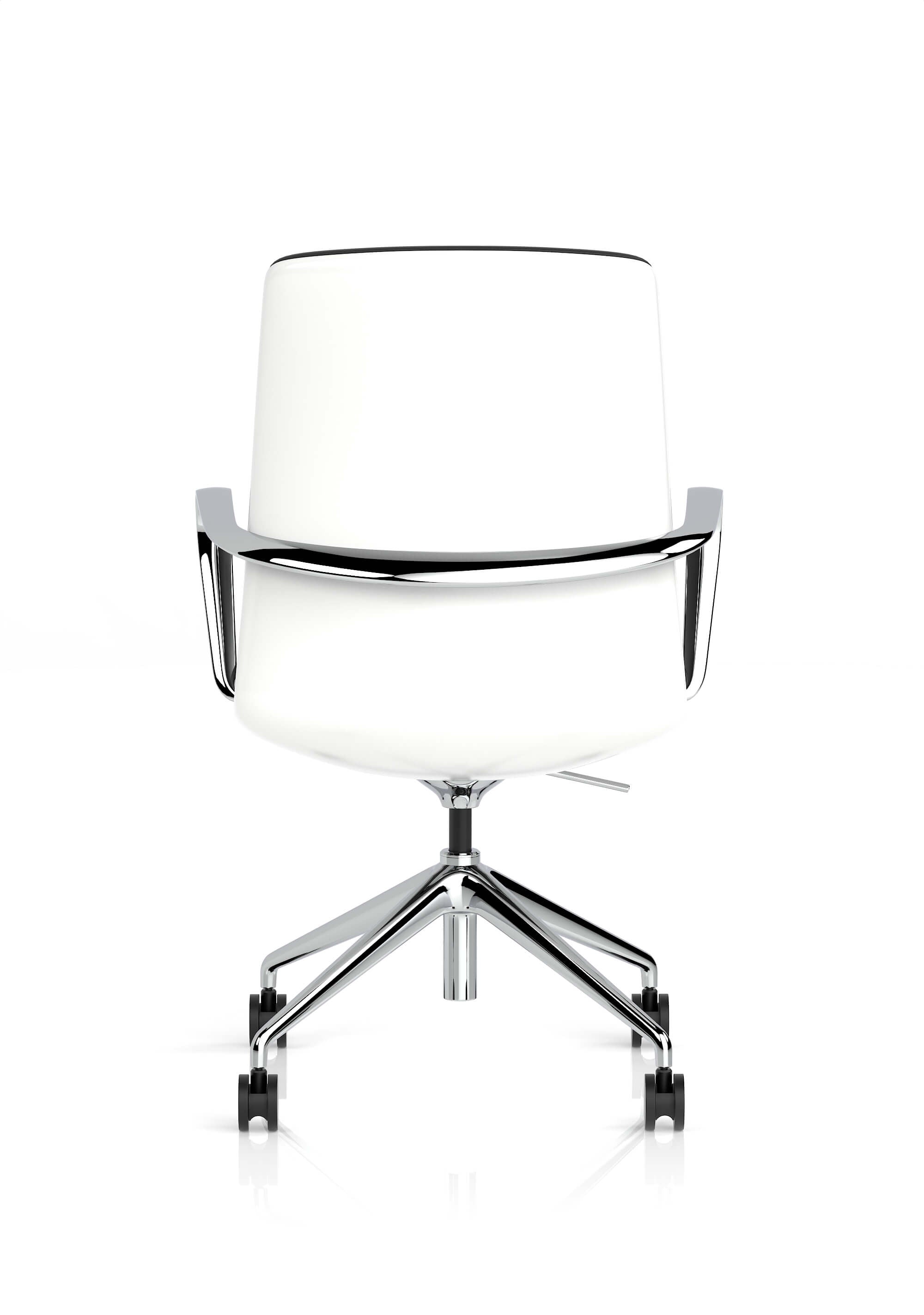 Mara Black PU Executive Office Chair