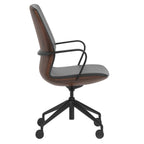 Mara Black PU Executive Office Chair