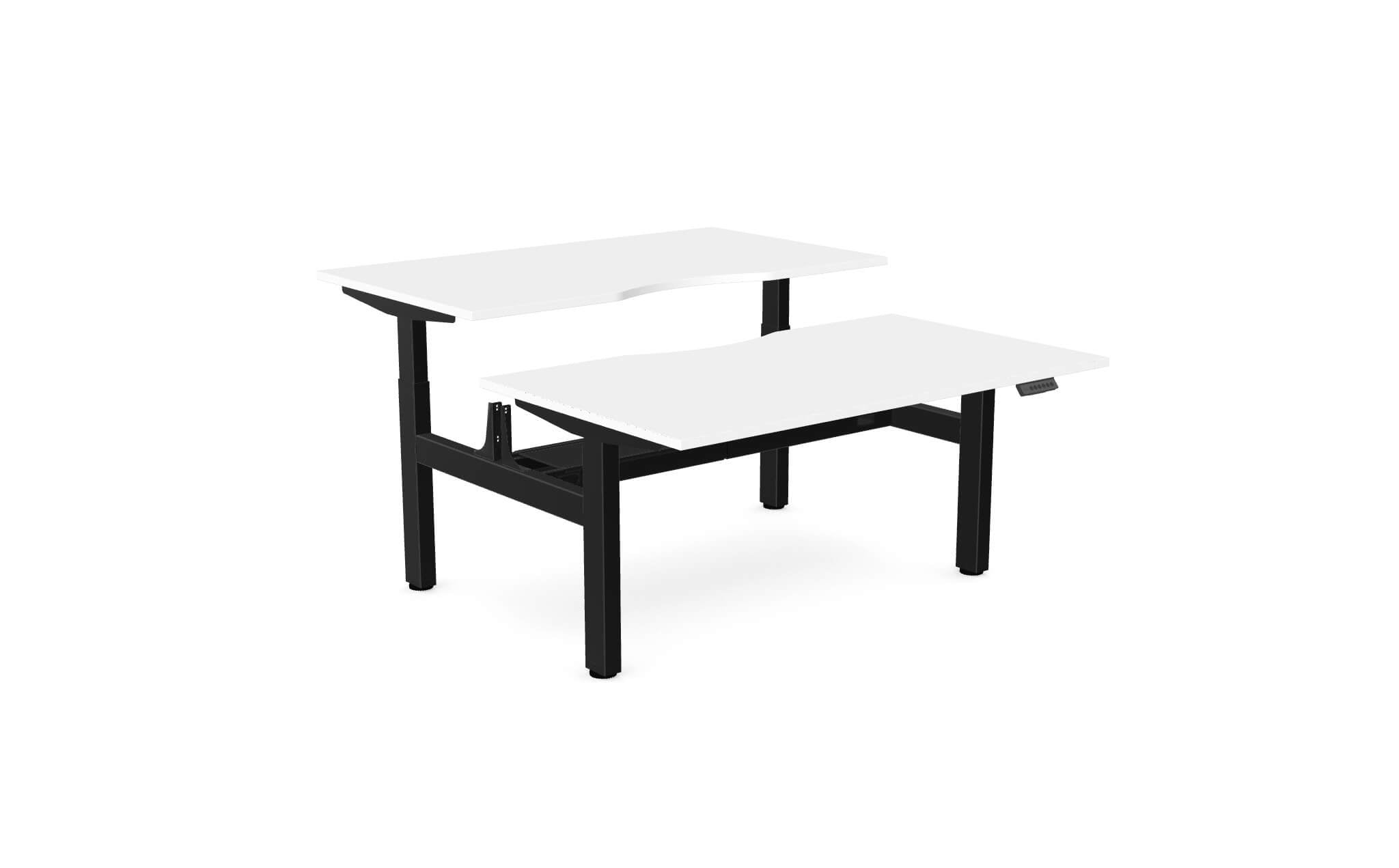 Aviator Two-Person Sit–Stand Desk