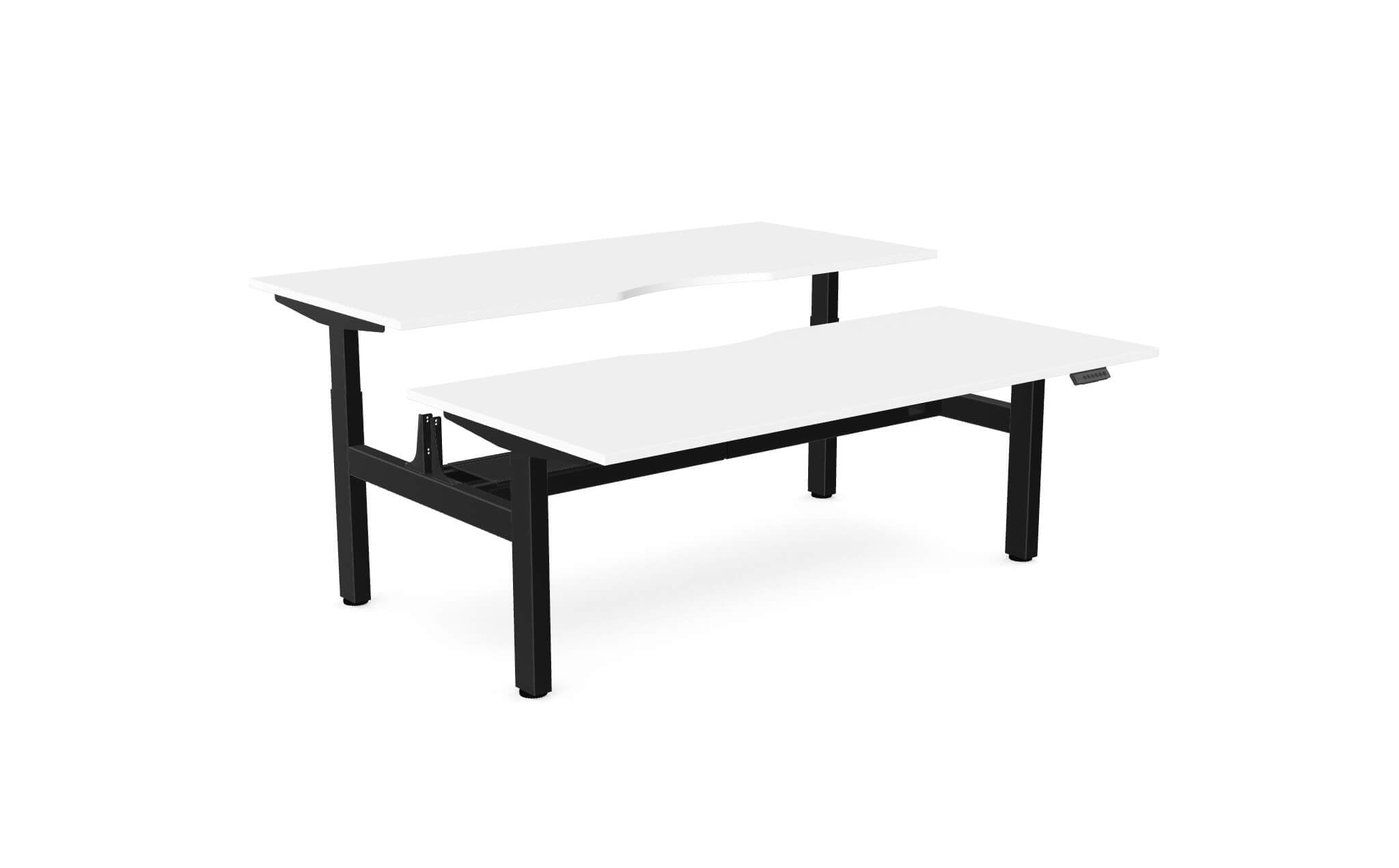 Aviator Two-Person Sit–Stand Desk