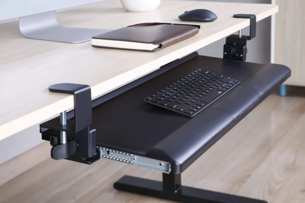Glider Lite Clamp-On Ergonomic Keyboard Tray - Ergometric