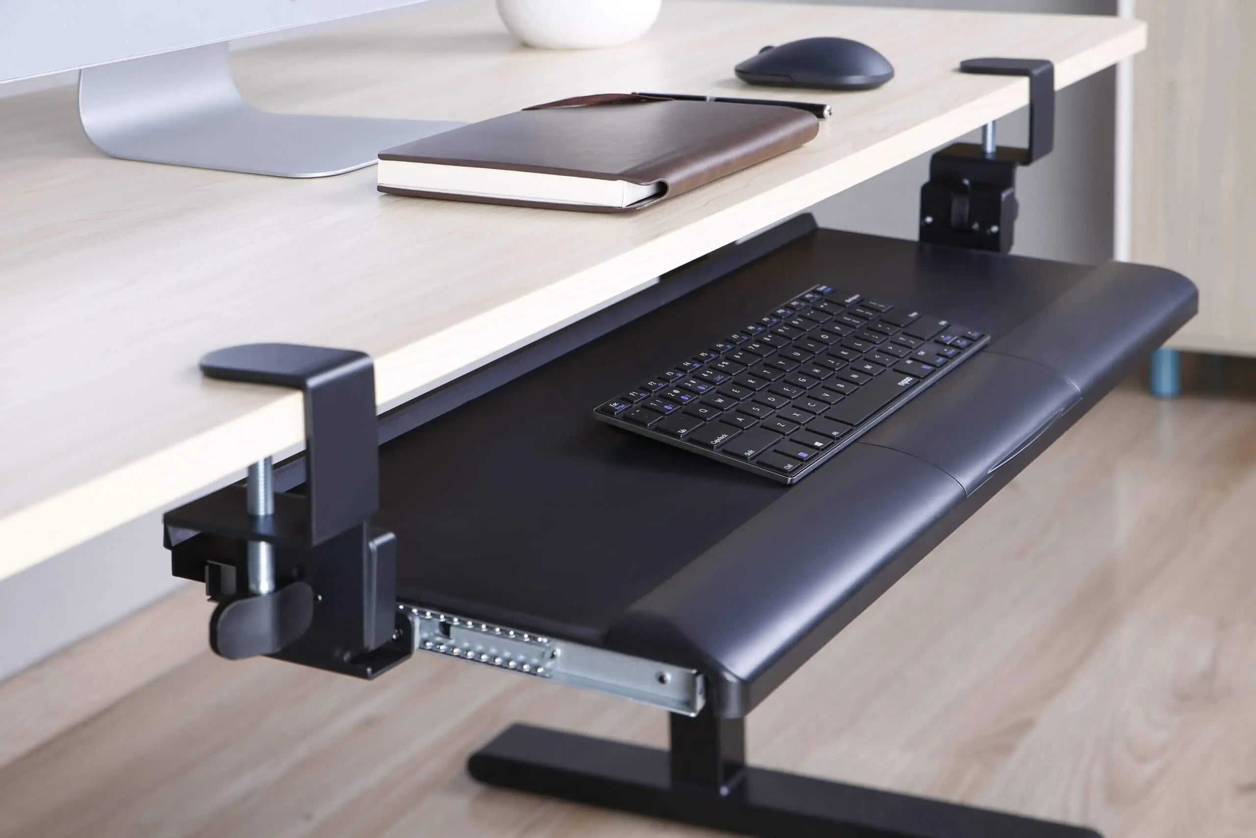 Glider Lite Clamp-On Ergonomic Keyboard Tray - Ergometric