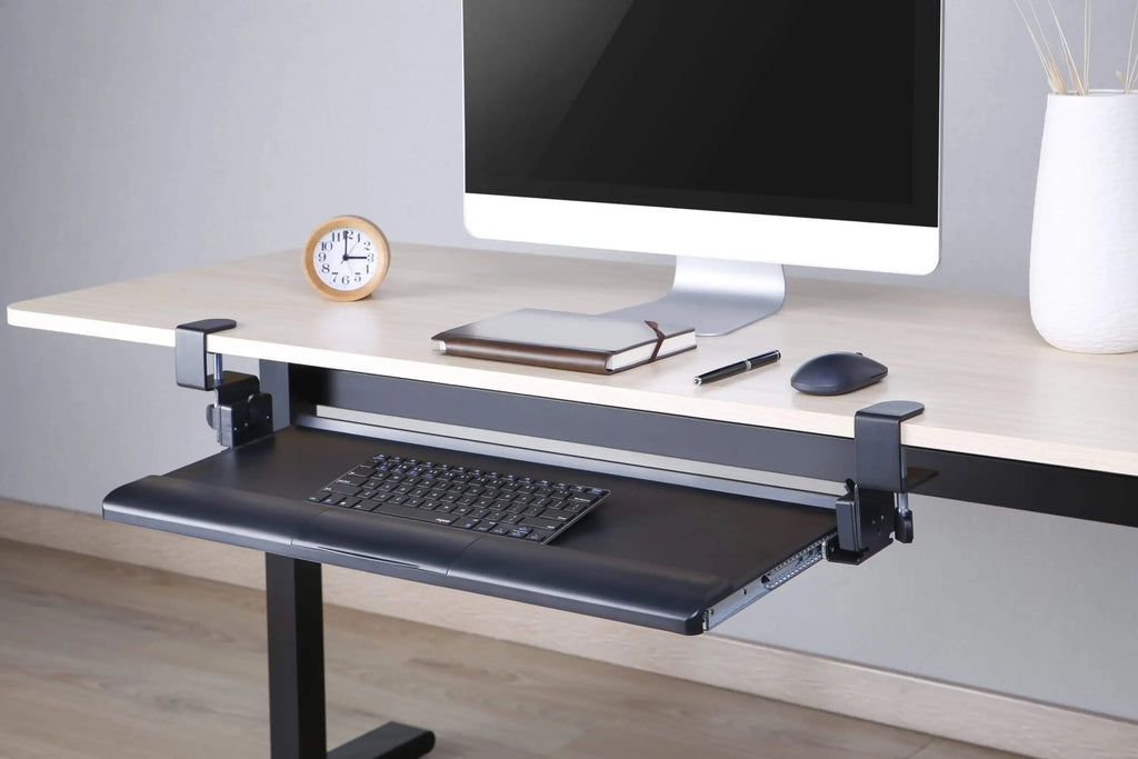 Glider Lite Clamp-On Ergonomic Keyboard Tray - Ergometric