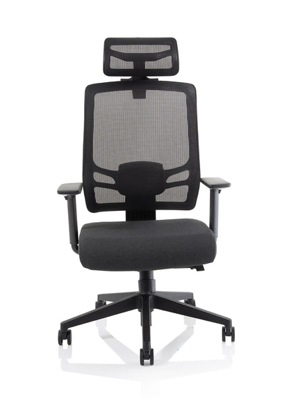 Ergo Twist High Mesh Back Task Operator Office Chair with Arms - Ergometric