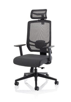 Ergo Twist High Mesh Back Task Operator Office Chair with Arms - Ergometric