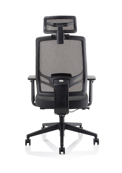 Ergo Twist High Mesh Back Task Operator Office Chair with Arms - Ergometric