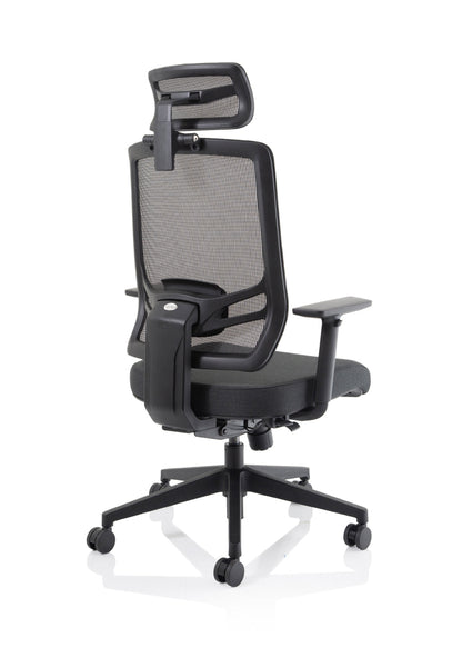 Ergo Twist High Mesh Back Task Operator Office Chair with Arms - Ergometric