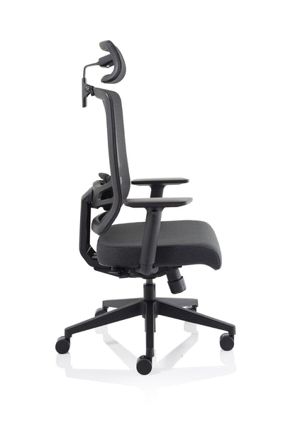 Ergo Twist High Mesh Back Task Operator Office Chair with Arms - Ergometric