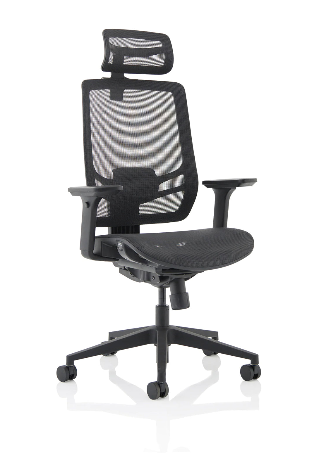 Ergo Twist High Mesh Back Task Operator Office Chair with Arms - Ergometric