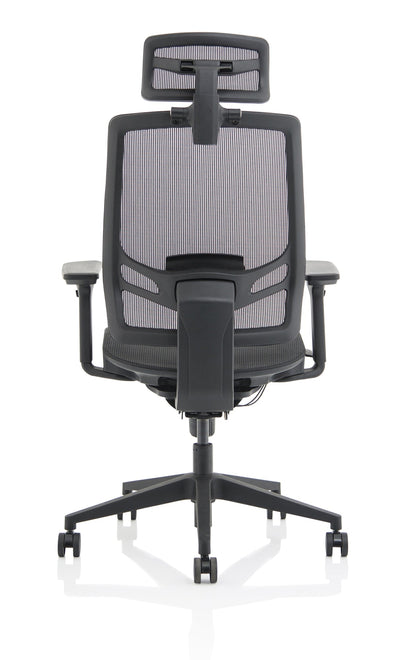Ergo Twist High Mesh Back Task Operator Office Chair with Arms - Ergometric