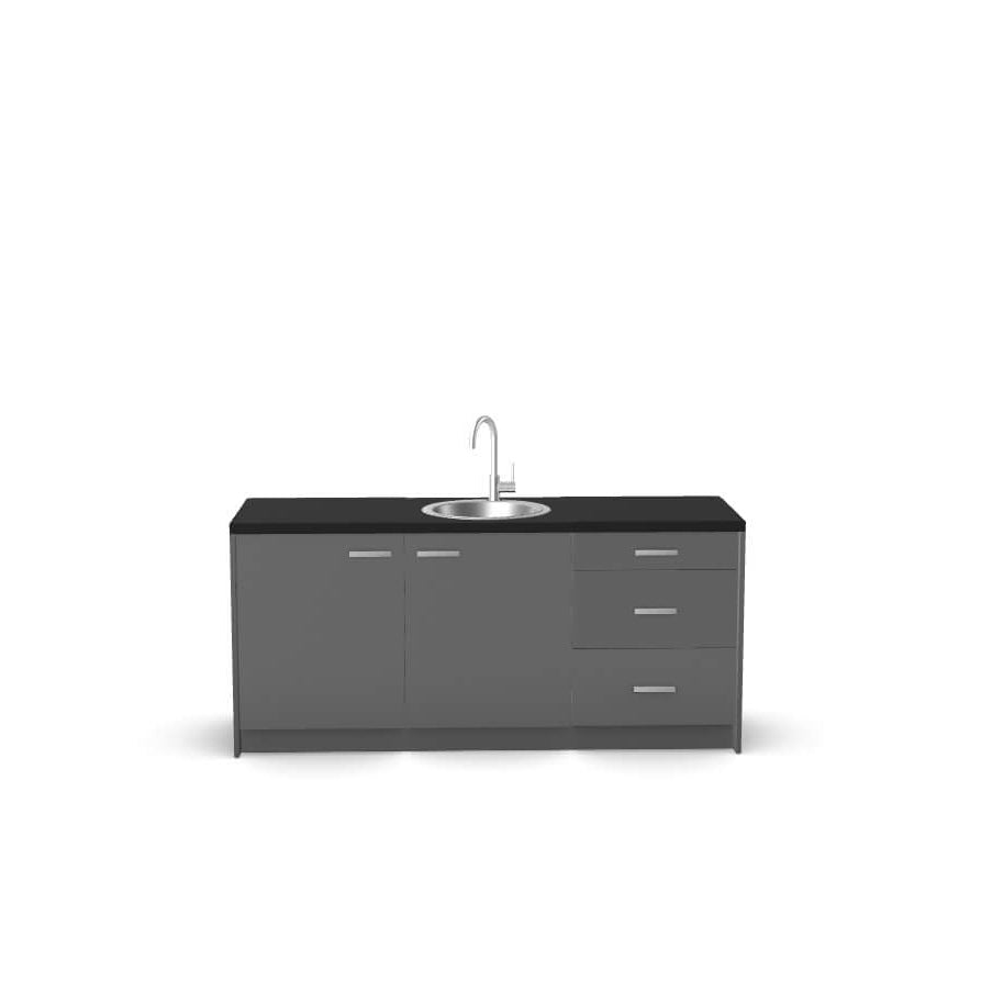 1.8m Kitchenzone - Ergometric