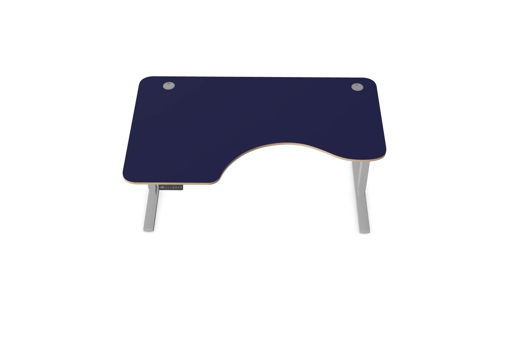Zen-Radial Dual Motor Electric Sit-Stand Desk - Ergometric