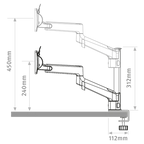 Lima Dual Monitor Arm