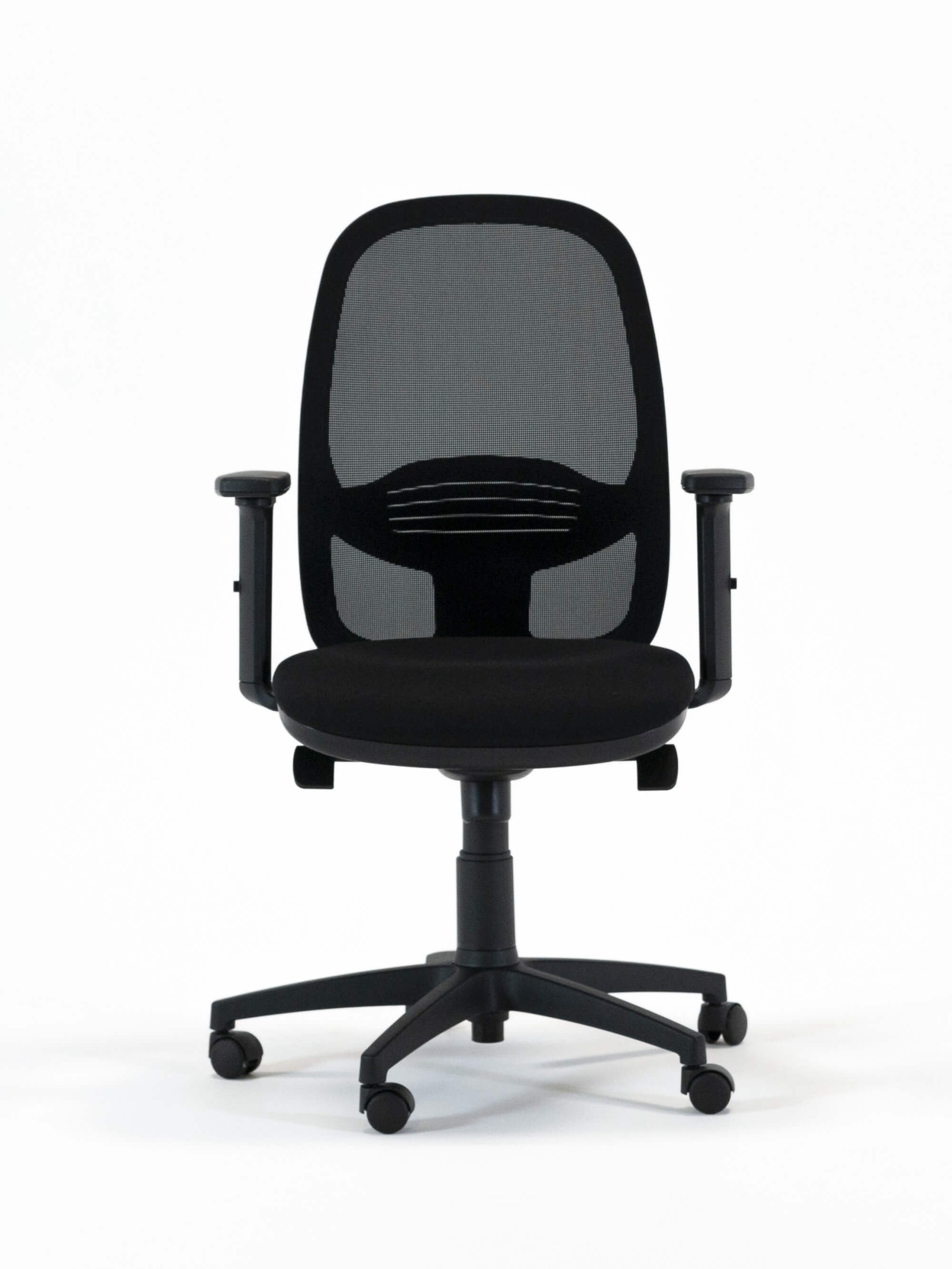 Andes Stealth Black Task Chair - Ergonomic Office Seating – ergometric