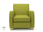 Wynne 81cm Wide Armchair in Warwick Dolly Fabric - Ergometric