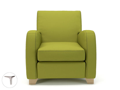 Wynne 81cm Wide Armchair in Warwick Dolly Fabric - Ergometric