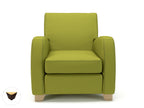 Wynne 81cm Wide Armchair in Warwick Dolly Fabric - Ergometric