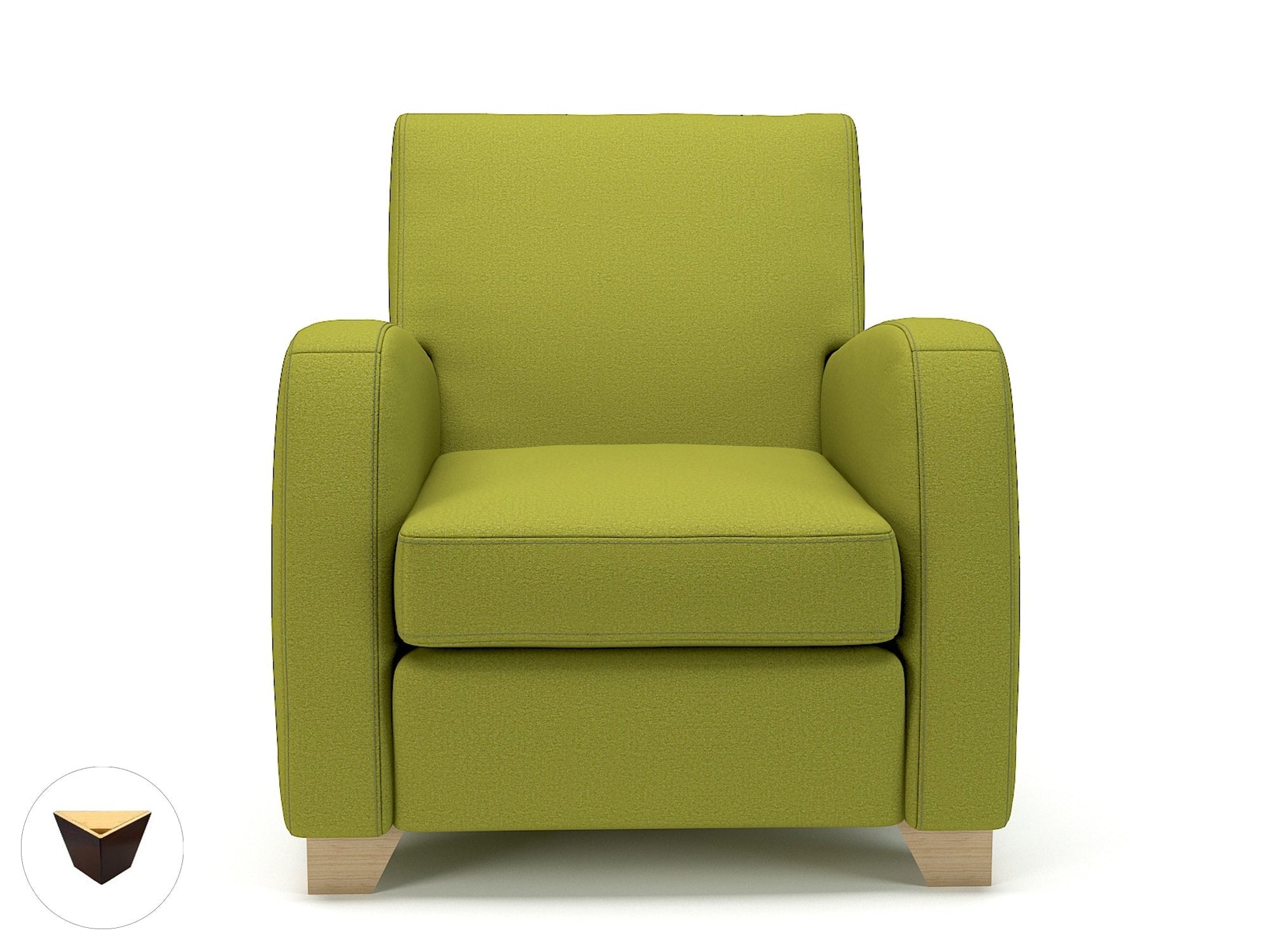 Wynne 81cm Wide Armchair in Warwick Dolly Fabric - Ergometric