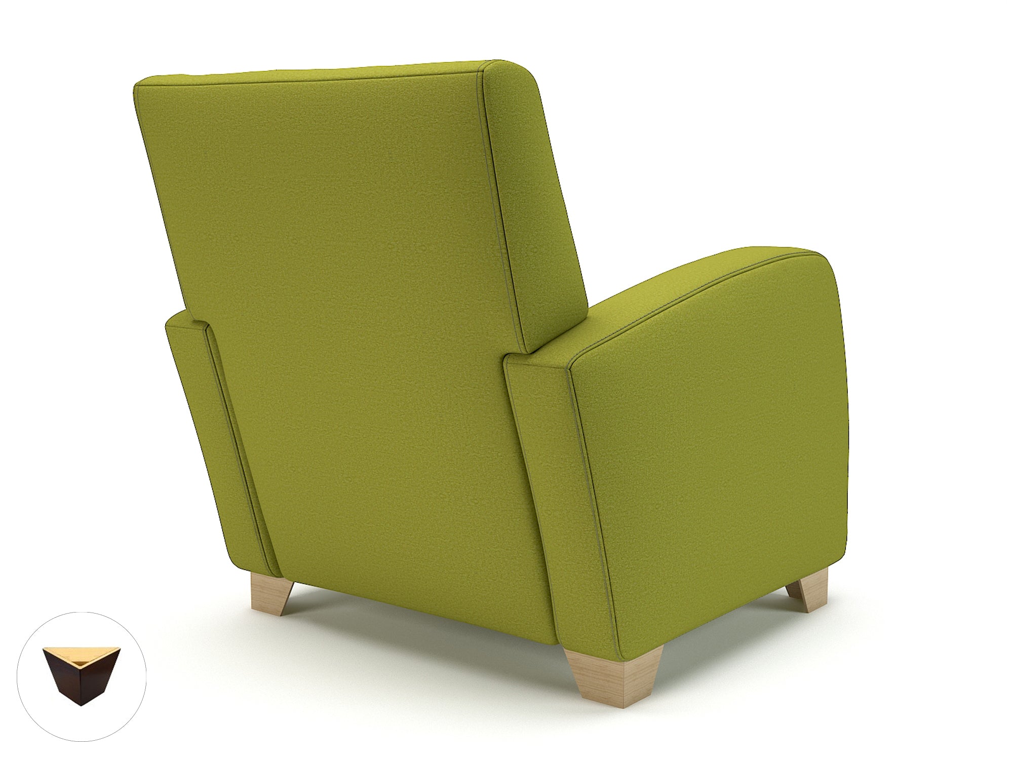 Wynne 81cm Wide Armchair in Warwick Dolly Fabric - Ergometric