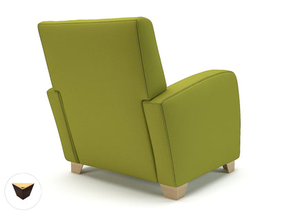 Wynne 81cm Wide Armchair in Warwick Dolly Fabric - Ergometric