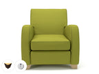 Wynne 81cm Wide Armchair in Warwick Dolly Fabric - Ergometric
