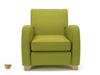 Wynne 81cm Wide Armchair in Warwick Dolly Fabric - Ergometric