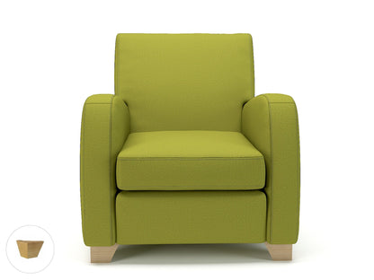 Wynne 81cm Wide Armchair in Warwick Dolly Fabric - Ergometric