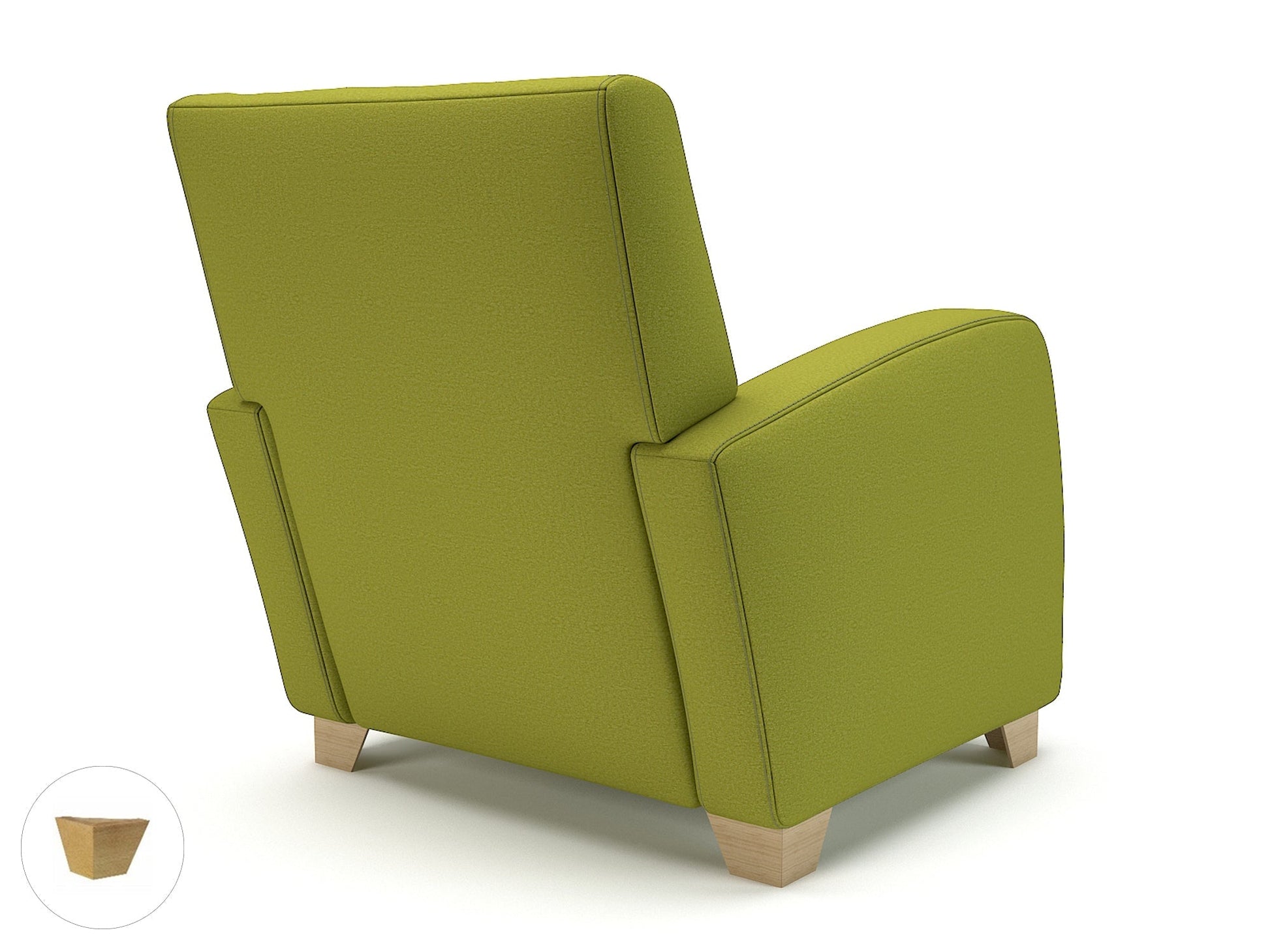 Wynne 81cm Wide Armchair in Warwick Dolly Fabric - Ergometric
