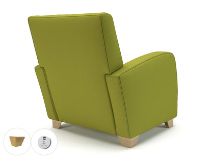 Wynne 81cm Wide Armchair in Warwick Dolly Fabric - Ergometric