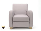 Wynne 81cm Wide Armchair in Warwick Dolly Fabric - Ergometric