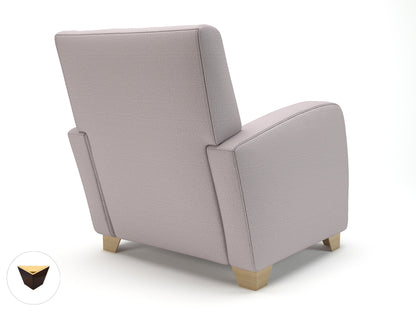 Wynne 81cm Wide Armchair in Warwick Dolly Fabric - Ergometric