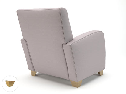Wynne 81cm Wide Armchair in Warwick Dolly Fabric - Ergometric