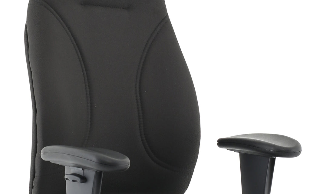 Esme High Back Task Operator Chair with Arms - Ergometric