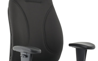 Esme High Back Task Operator Chair with Arms - Ergometric