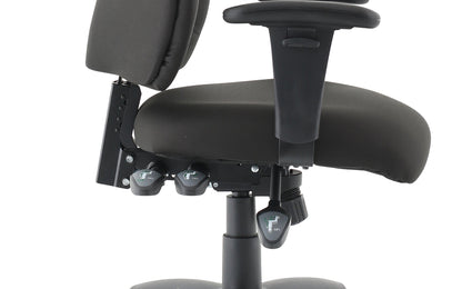 Esme High Back Task Operator Chair with Arms - Ergometric