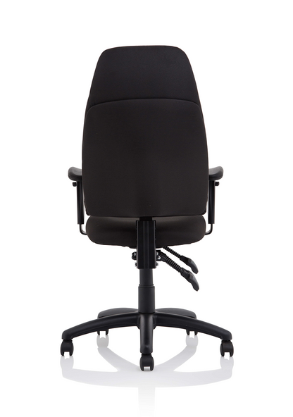 Esme High Back Task Operator Chair with Arms - Ergometric