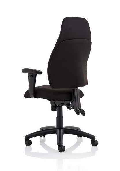 Esme High Back Task Operator Chair with Arms - Ergometric