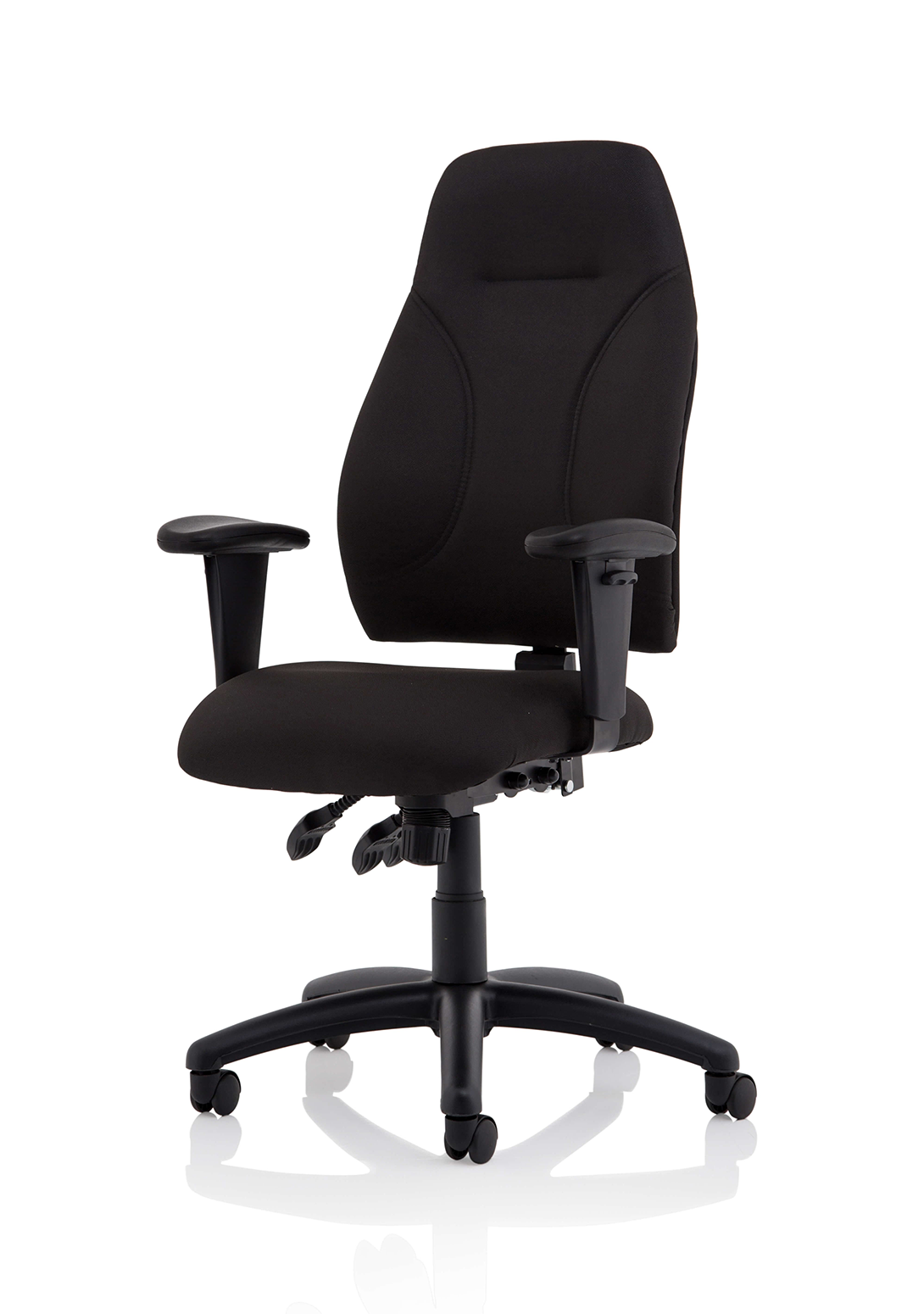 Esme High Back Task Operator Chair with Arms - Ergometric