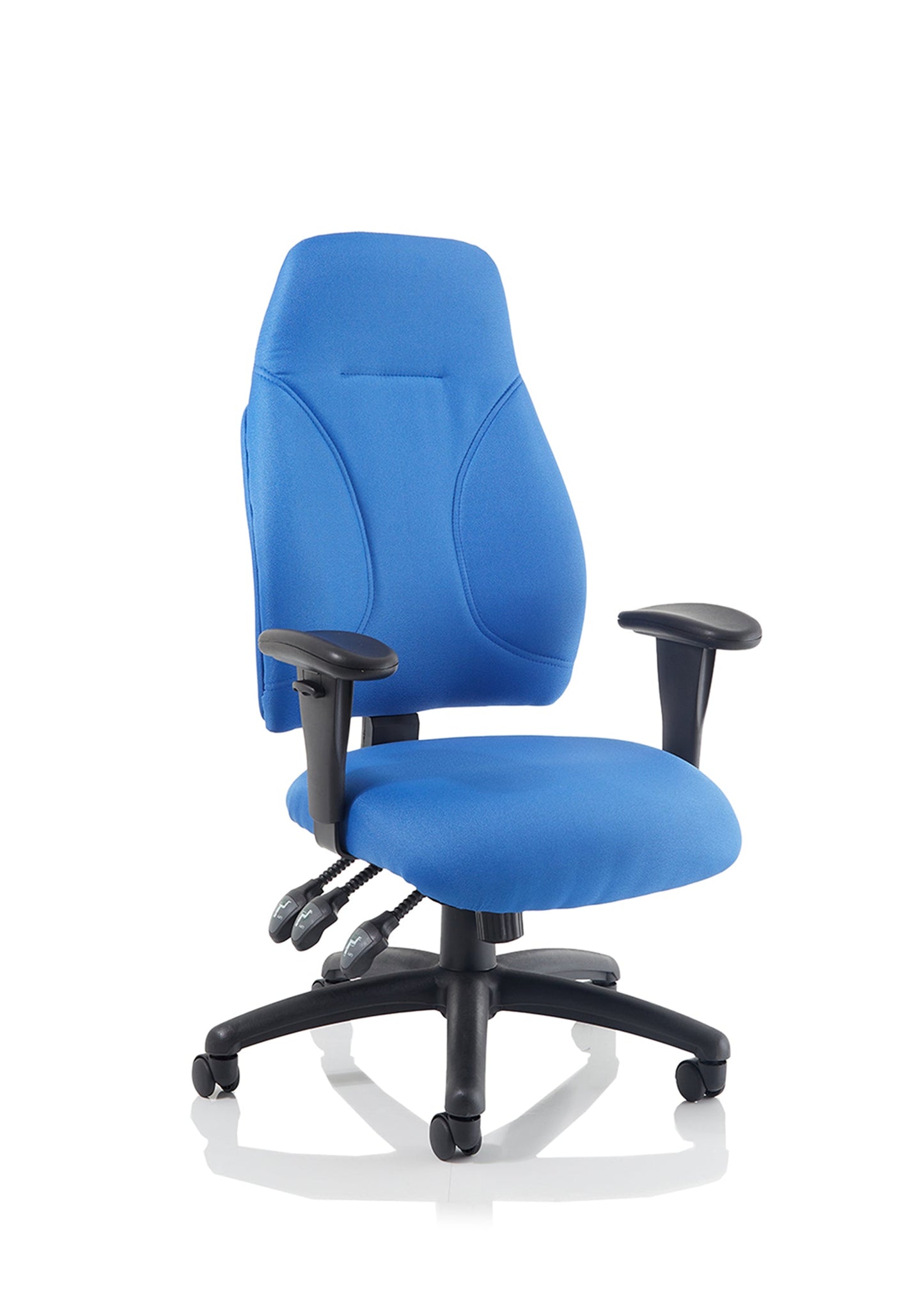 Esme High Back Task Operator Chair with Arms - Ergometric
