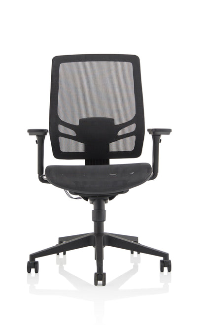 Ergo Twist High Mesh Back Task Operator Office Chair with Arms - Ergometric