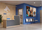 Sauve Reception Desk - Ergometric